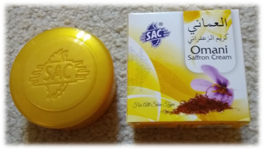 12 - Omani Saffron Cream with Bees Wax [Fast USA Ship.] Gift for Friends #AOSC