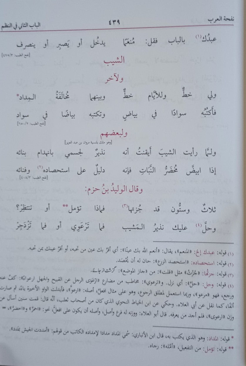 NAFHATUL ARAB نفحة العرب (Arabic) #MLNA by Muhammad Ezaz Ali. Notes by Sayyid Abi Shah Shiraz