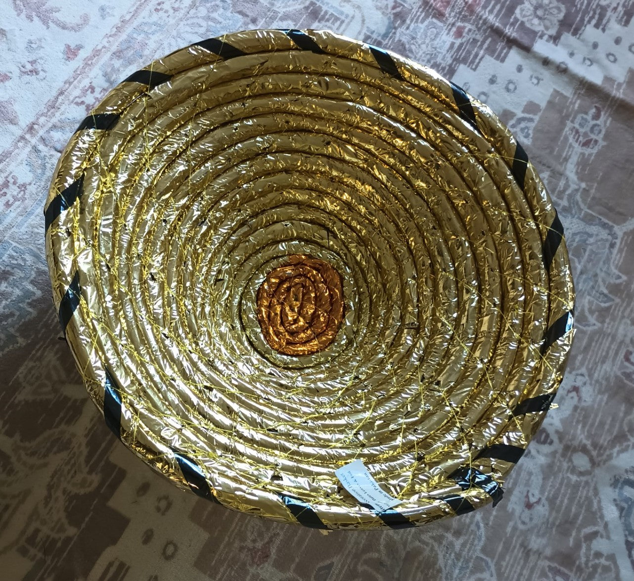 Yamani/Pakistan/African/South Asian Style Round Bread/Fruit Basket #195CF