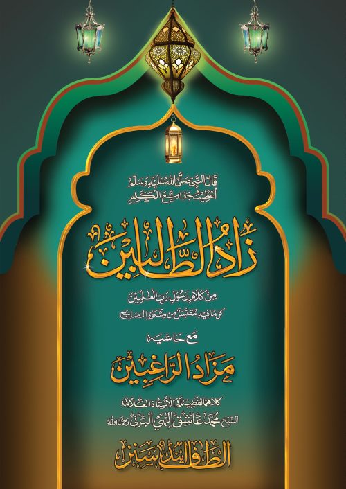 2 Copies of ZAAD-UT-TALIBEEN (ARABIC) by M. M. Ashiq Illahi Burni #2ASZUTA