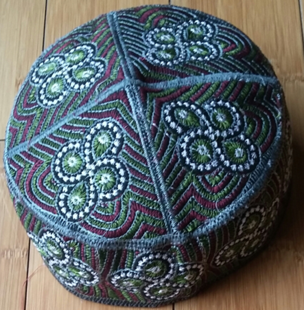 12 Pieces of Fancy Afghani Cap Hat/Kufi/Topi # PFAC Fast the USA Shipping