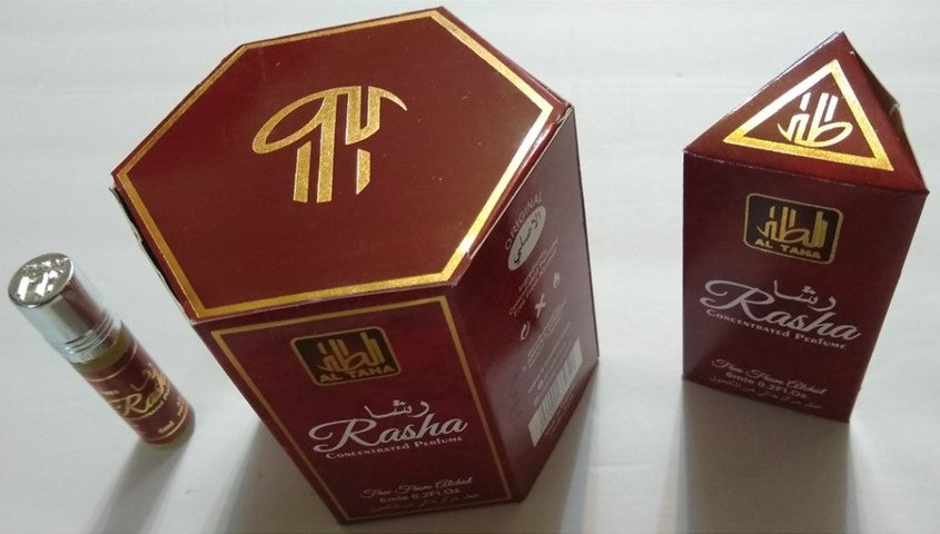 12 RASHA Concentrated Perfume by Al-Taha (Attar/Oil/Itr) Best Gift