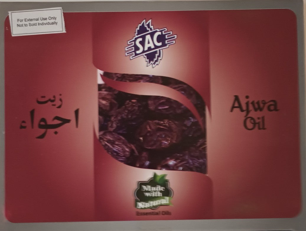 12 Bottles of 30 ml AJWAA OIL Made with Natural Essential Oils #SACAAA زيت العجوة