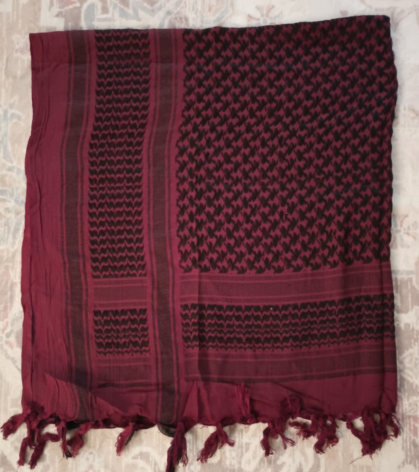 12 Pcs. of Machine Embroidery SCARF/KHEFFIYA/YASHMAGH/ROMAL# FHSC