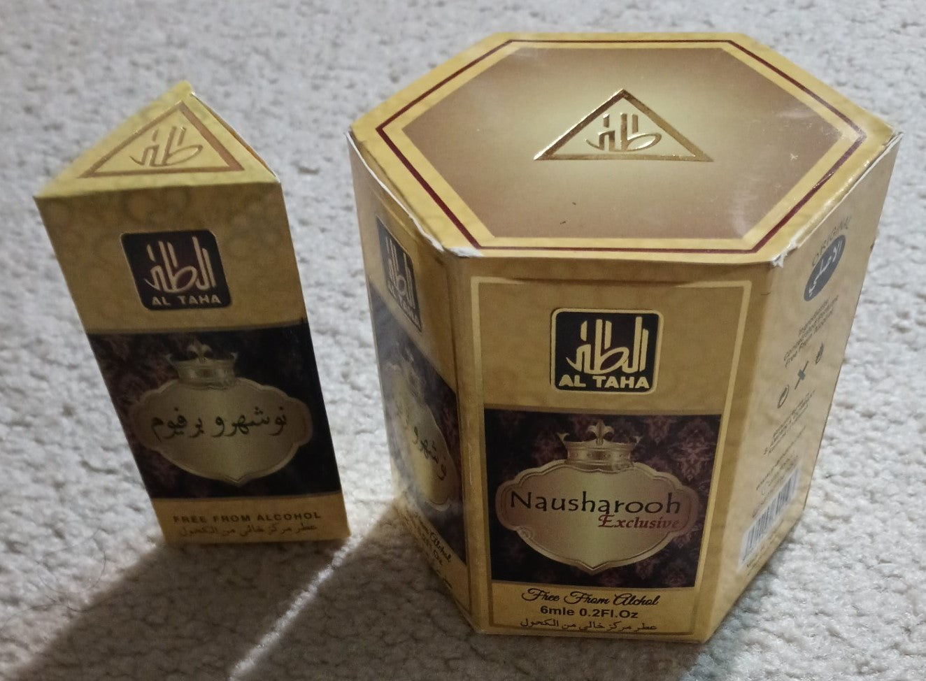 12 Bottles of NAUSHARROH EXCLUSIVE Attar/Perfume Concentrated Perfume by Al-Taha (Attar/Oil/Itr) # ATNE