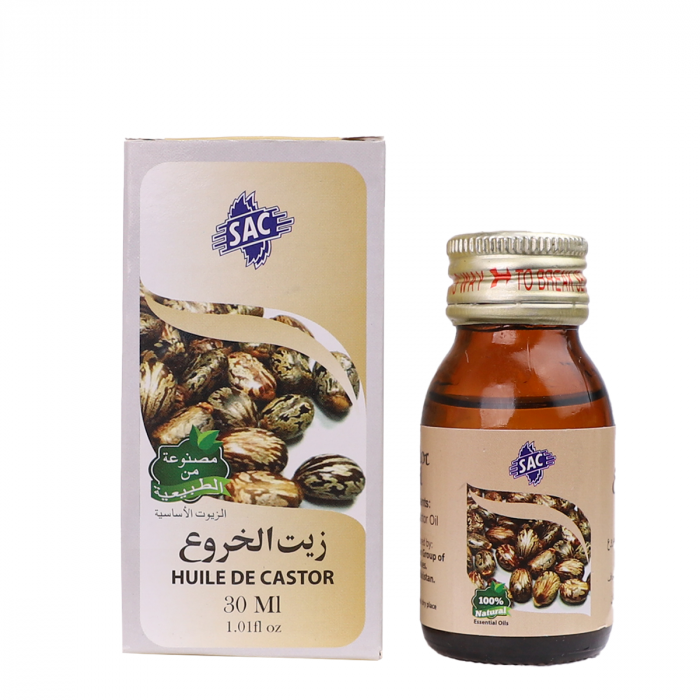 12 Bottles of 30 ml- CASTOR OIL Made with Natural Essential Oils by SAC #12SACCO (Copy)
