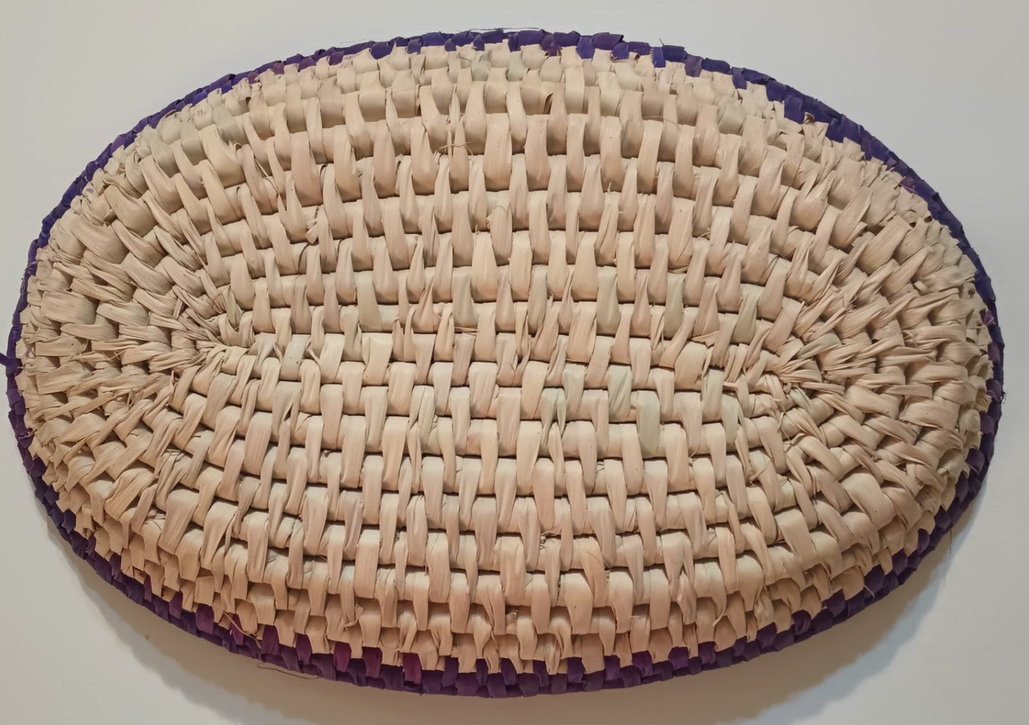 Dry Fruit Tray (Oval Shape) Made of Date Tree Leaf #SHDFTO