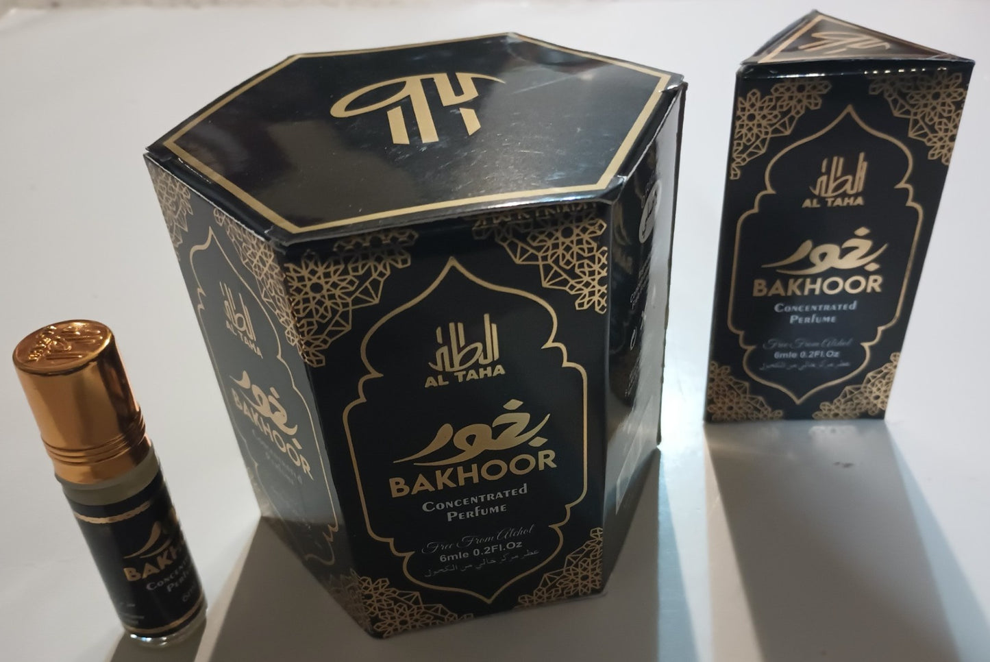 12 Bottles of BAKHOOR Attar/Perfume Concentrated Perfume by Al-Taha (Attar/Oil/Itr) # ATBR