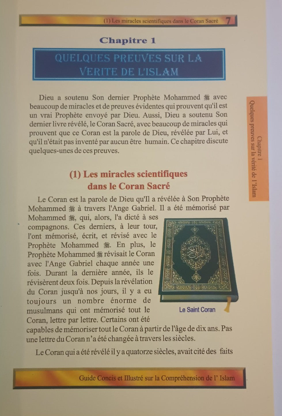 3 Copies of Guide Concis ET Illustre Surla Comprehension De L’Islam (French) by I. A. Ibrahim #ASGCISC