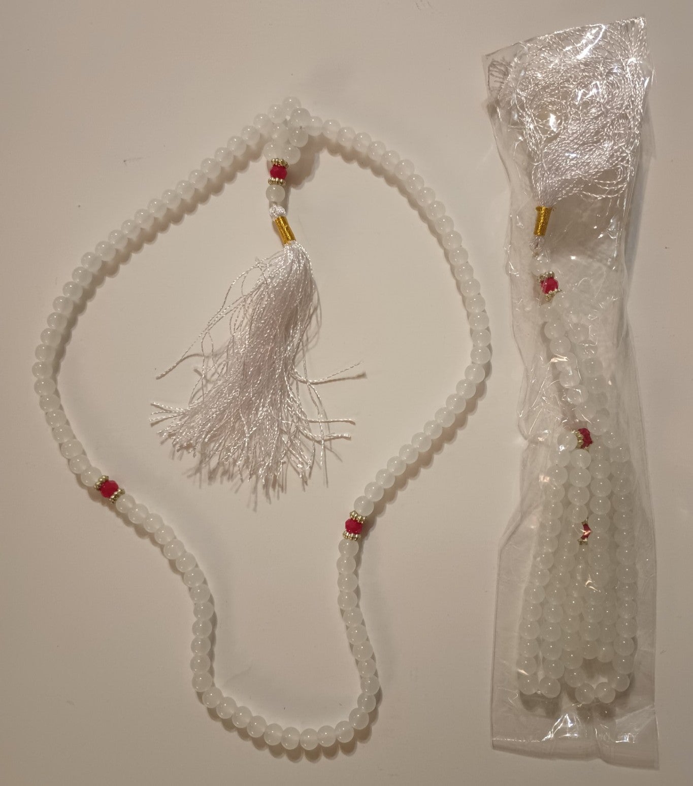 12 Pcs. of MARBLE STONE PRAYER BEADS #99MPB