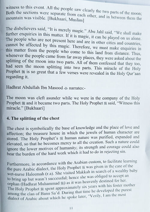 2 Copies of THE MIRACLES of The HOLY PROPHET (S.A.W.) #2ASTMOTHP by Muhammad Munir Azam