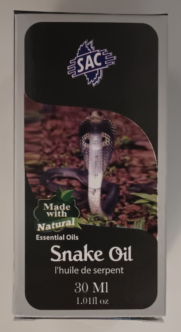 2 Bottles of 30 ml-SNAKE OIL Made with Natural Essential Oils by SAC #ASO Fast the USA Shipping