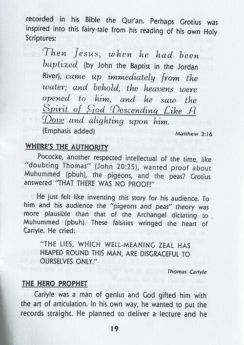 12 copies of Muhummed (S.A.W.) The Greatest محمد (صلى الله عليه وسلم) الأعظم by Ahmed Deedat #JTQMTG (Dawah Book)