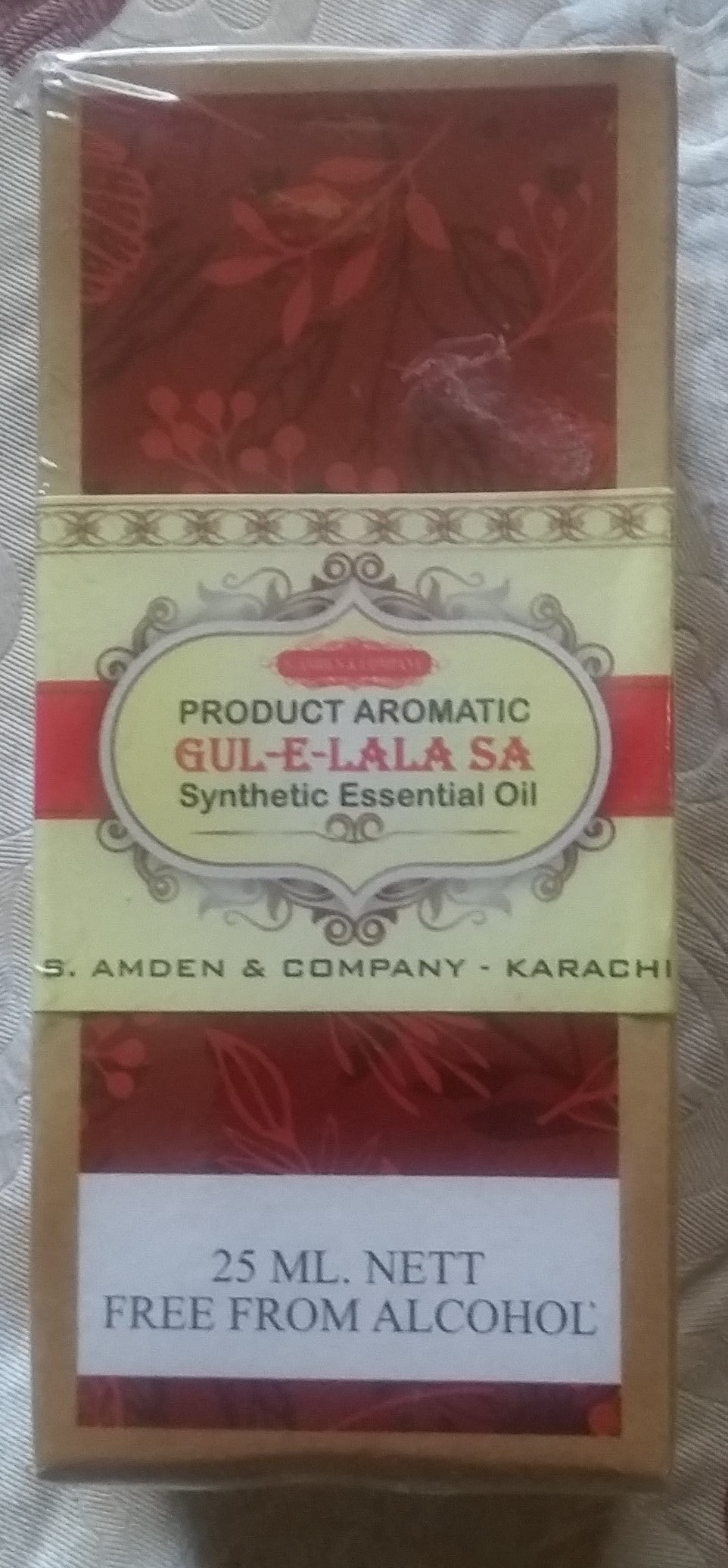 Gul-E-Lala SA Perfume 10 BOTTLES (Alcohol Free)Oil/ Attar (Aromatic Product)