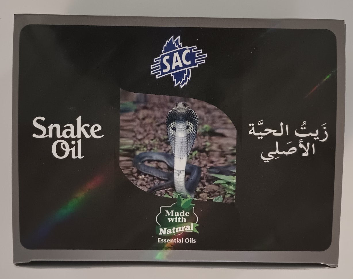 2 Bottles of 30 ml-SNAKE OIL Made with Natural Essential Oils by SAC #ASO Fast the USA Shipping