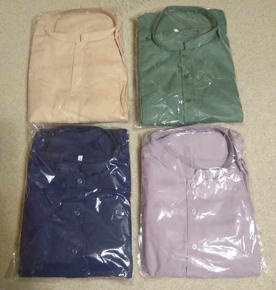 PLAIN SALWAR KAMEEZ (2 Pcs. Set) with Belt #1SKS Fast USA shipping