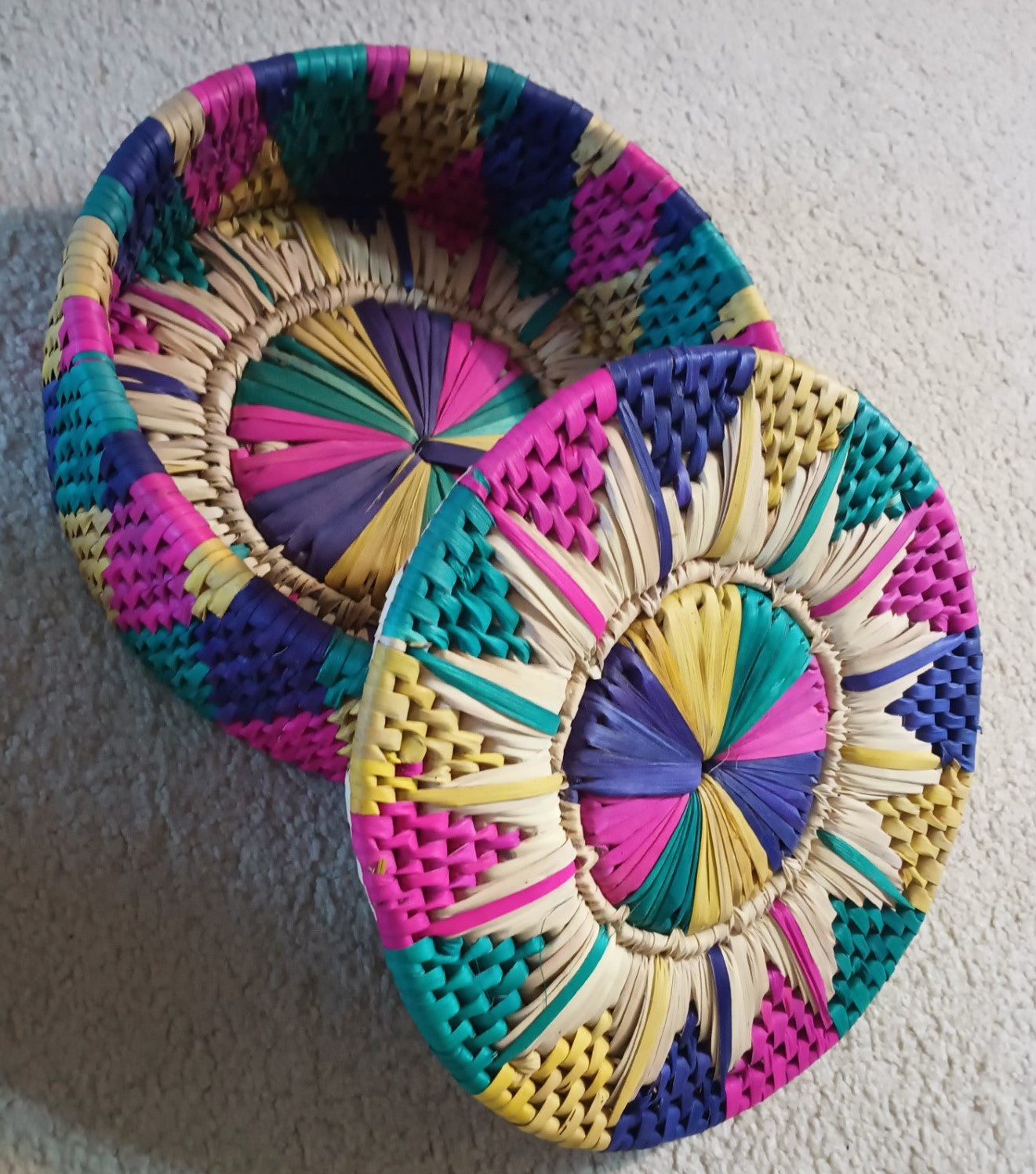 Natural HOTPOT (With Lid) Full Color Made of Date Tree Leaf #SHFCHPS