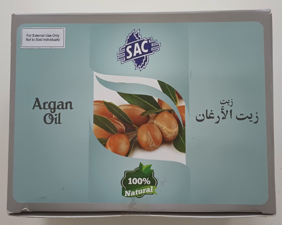 2 Bottles of 30 ml ARGAN OIL Made with Natural Essential Oils by SAC #SACAAO زيت الأرغان