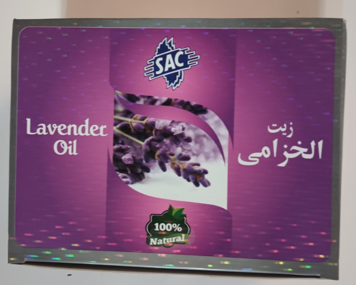 12 Bottles of 30 ml-LAVENDER OIL (100% Natural) by SAC #ACRO زيت الخزامى