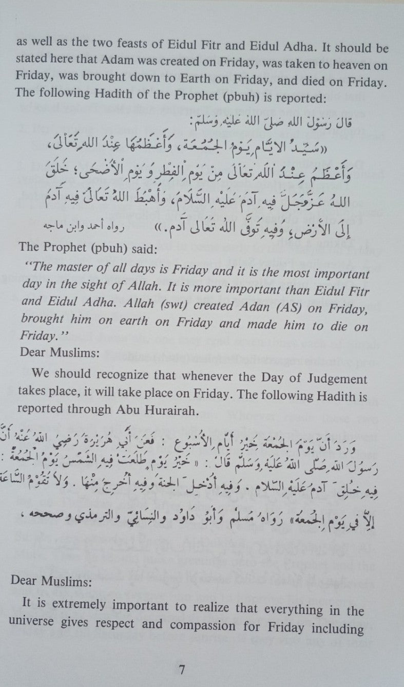 12 Copies of Friday Khutab by Dr. Ahmad H. Sakr #DSFK