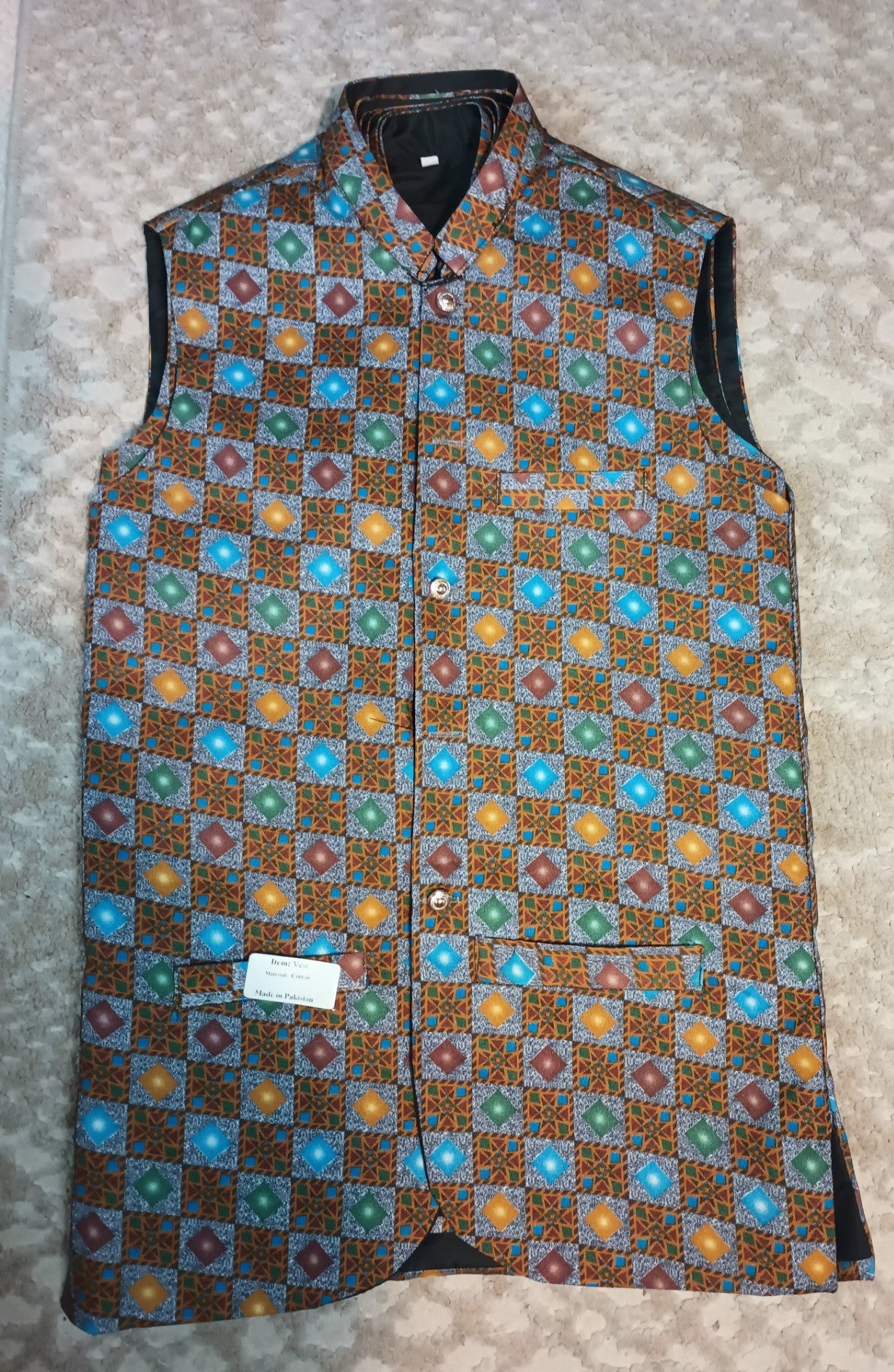 2 Pcs. of Traditional AFRICAN/SINDHI/BALOCHI VEST # AABV
