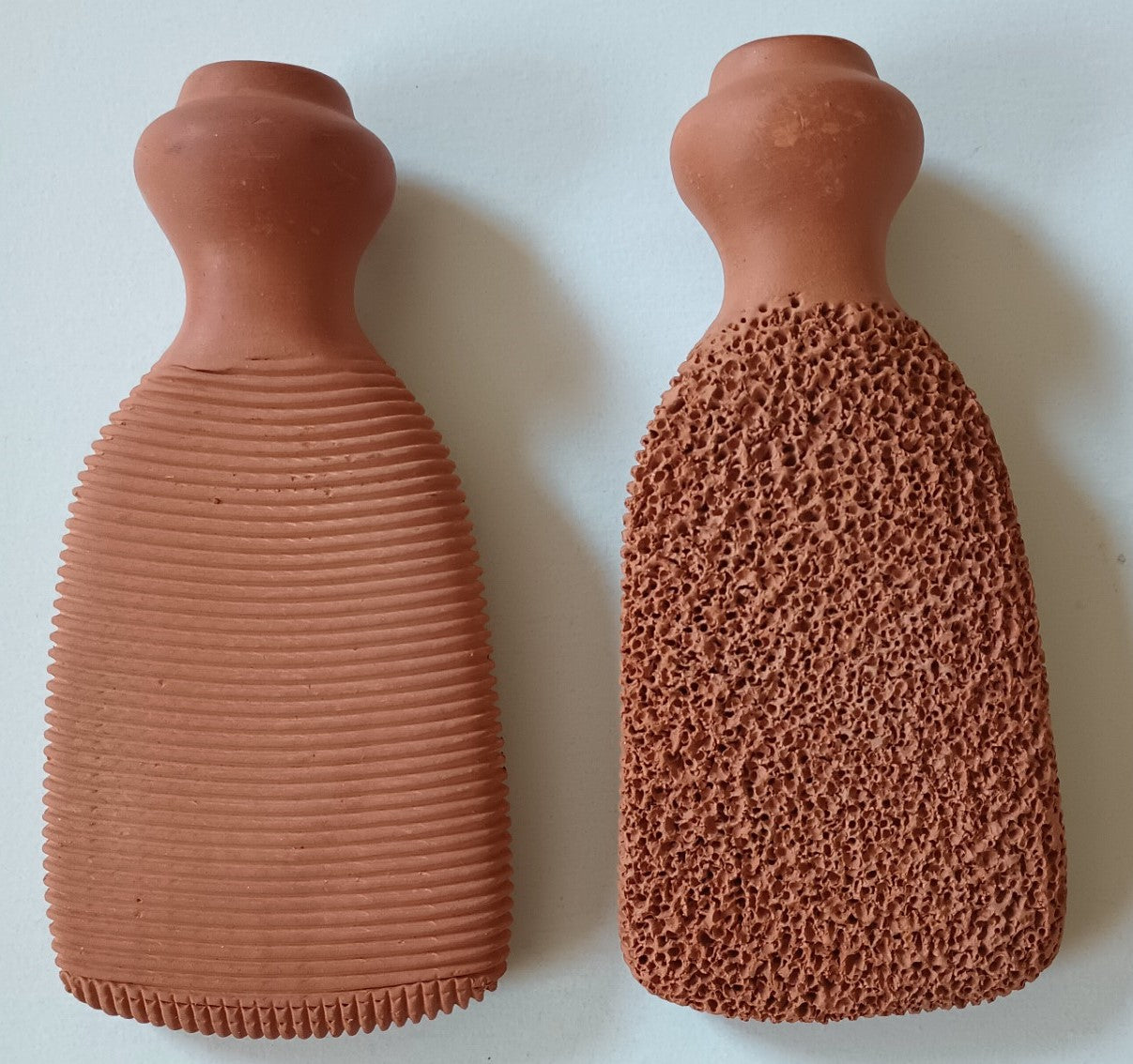 12 Pieces of 100% Natural Clay Foot Scrubber Fast US Shipping #AFS