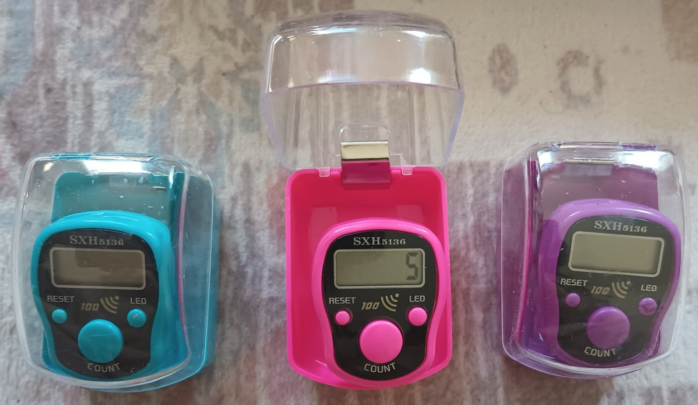 12 Led Finger Counter (Led Light + Gift Box) #5136SXH عداد إصبع الرصاص