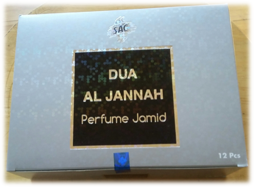 3 Boxes of Dua Al-Jannah Perfume Jamid (Gift for Friends) Fast US Ship.