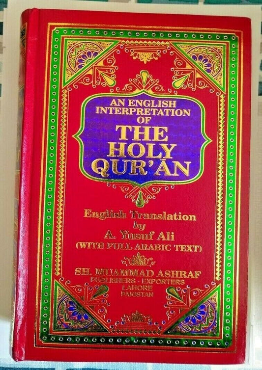An Interpretation of The Holy Quran (Ara. +Eng. +Notes)[FB] Abdullah Yusuf Ali