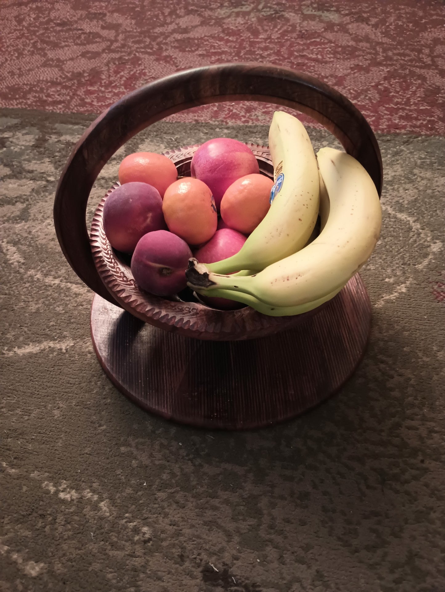 Vintage COLLAPSIBLE/FOLDABLE/WOODEN FRUIT BASKET #CFWFB