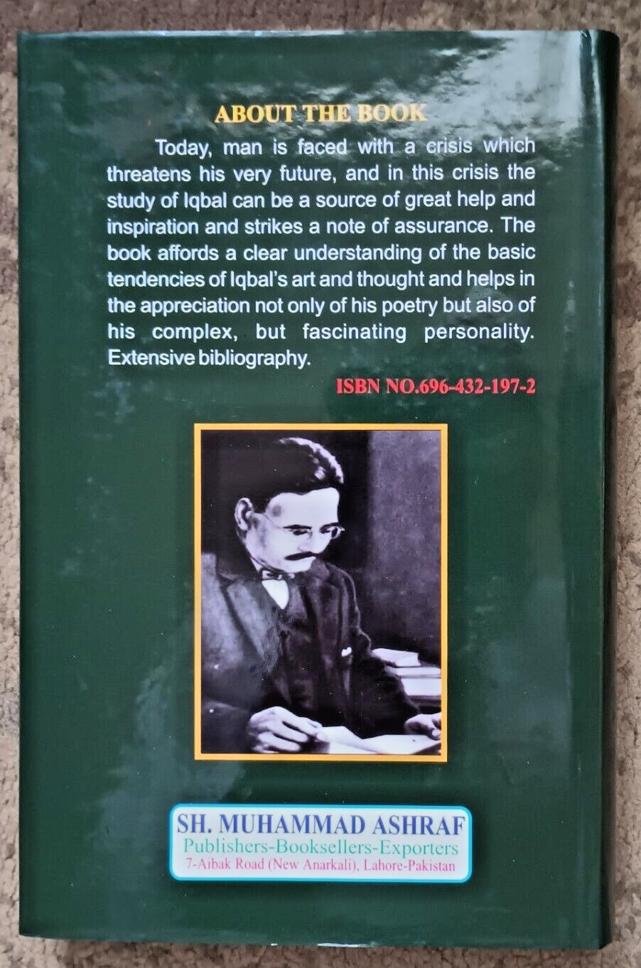 STUDIES IN IQBAL by Syed Abdul Vahid # SIIS -US Fast Shipping