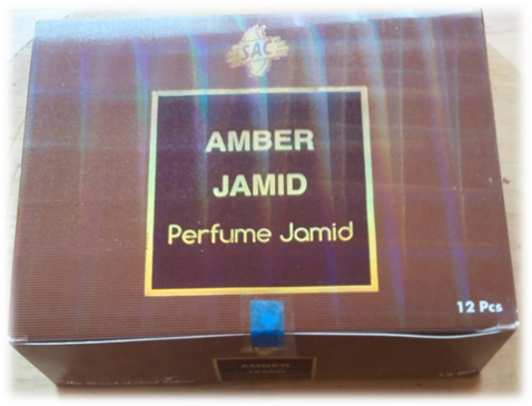 12 Boxes of Amber Jamid Perfume Jamid (Fast US Ship.)12 x 25G [Gift for Friends]