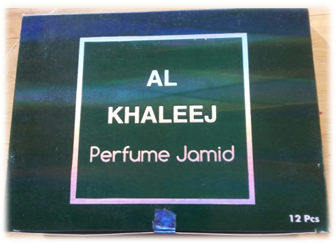 12 Boxes of Al-Khaleej Perfume Jamid (12 x 25G) Gift for Friends [Fast US Ship.]