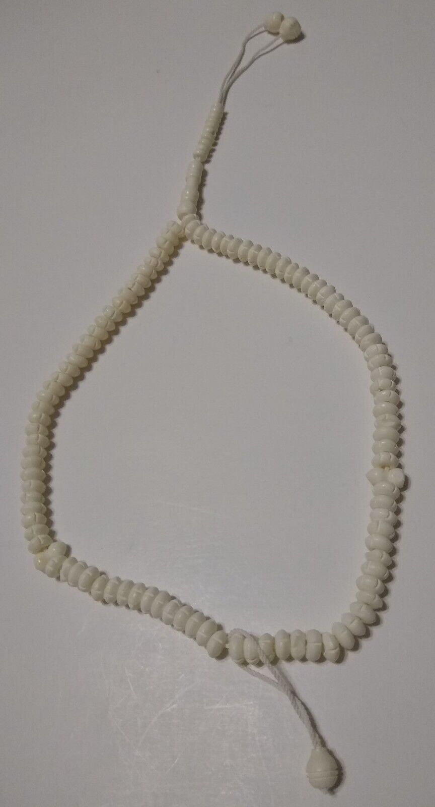 CAMEL BONE Prayer Beads-99 Beads + 2 Counters+ 8 Extra Counters on the Top CBPBM