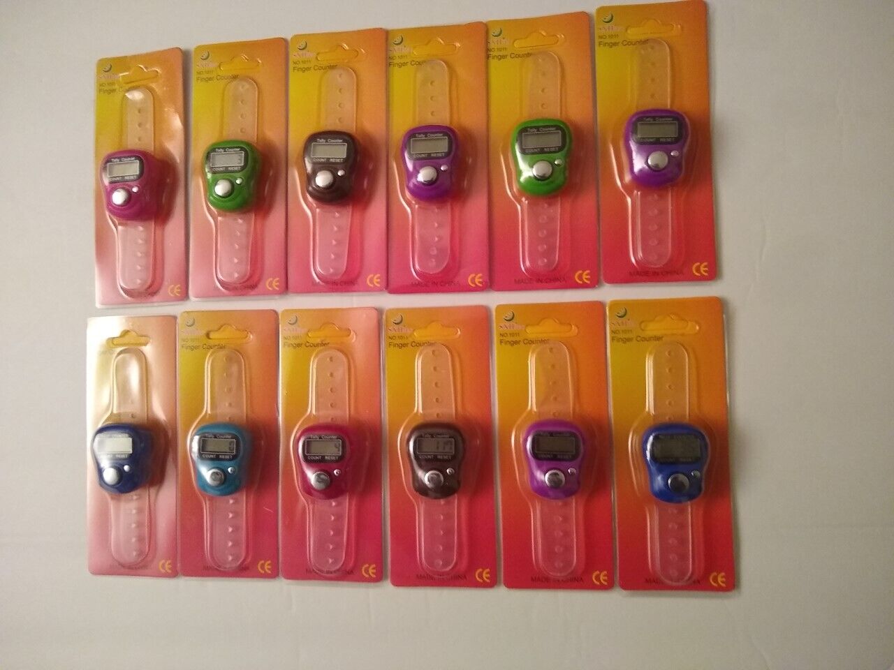 24-FINGER COUNTER /Tasbih/Hand Tally (Reset Button) K1011 Fast US Ship.