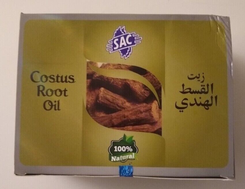 COSTUS ROOT OIL 2 x 30 ml by SAC- Fast the USA Shipping SACCRO 100% Natural