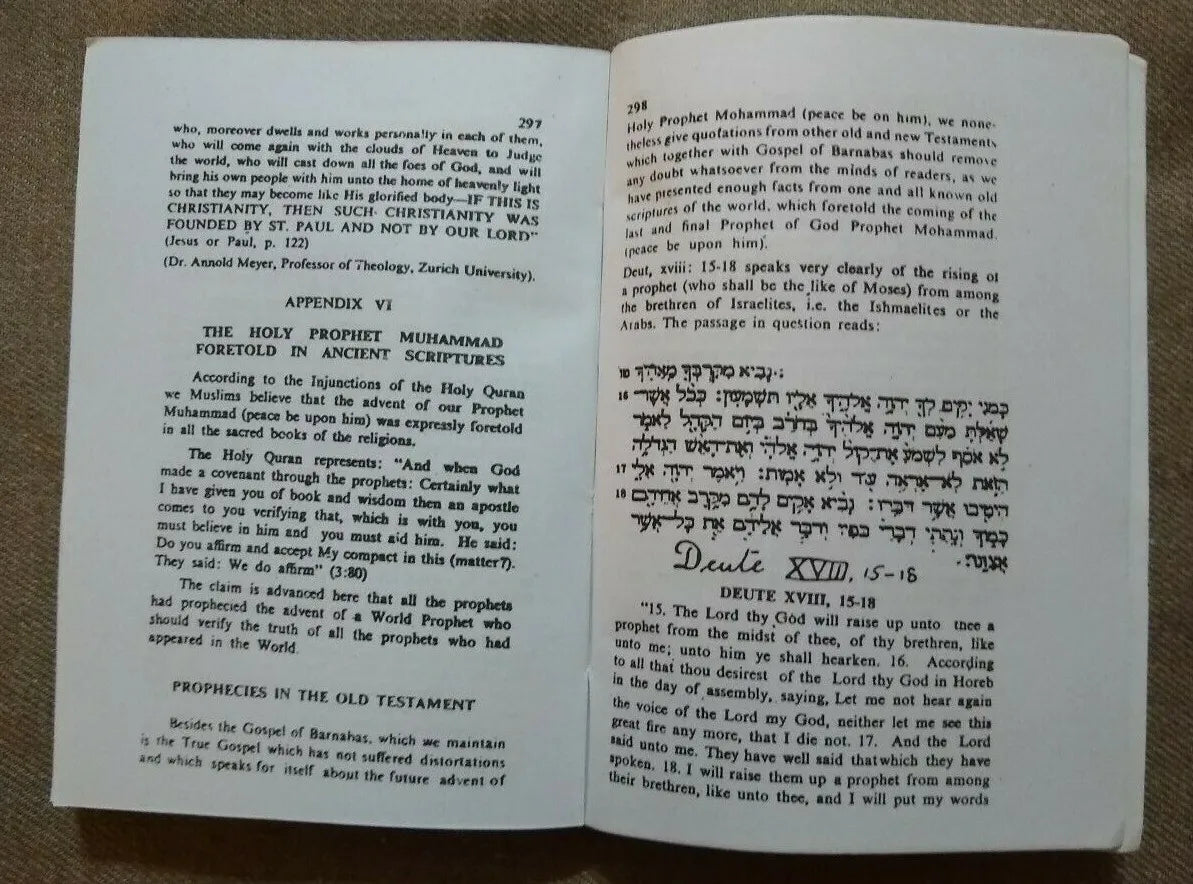 12 Copies of The Gospel of Barnabas (Dawah Book) by Londsale & Laura Ragg)