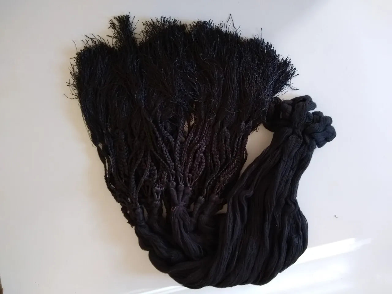 2 Pieces of Indian/Pakistani/Afghani/Punjabi/BLACK Colored Paranda-Fast US Ship.