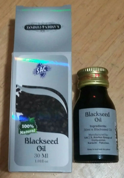 Black SEEDS OIL 12 x 30 ml by SAC- Fast the USA Shipping