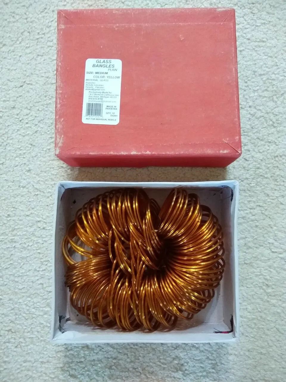 144-Pakistani/INdian/Nepali Styles Traditional Ethnic Glass Bangles-Fast US Ship