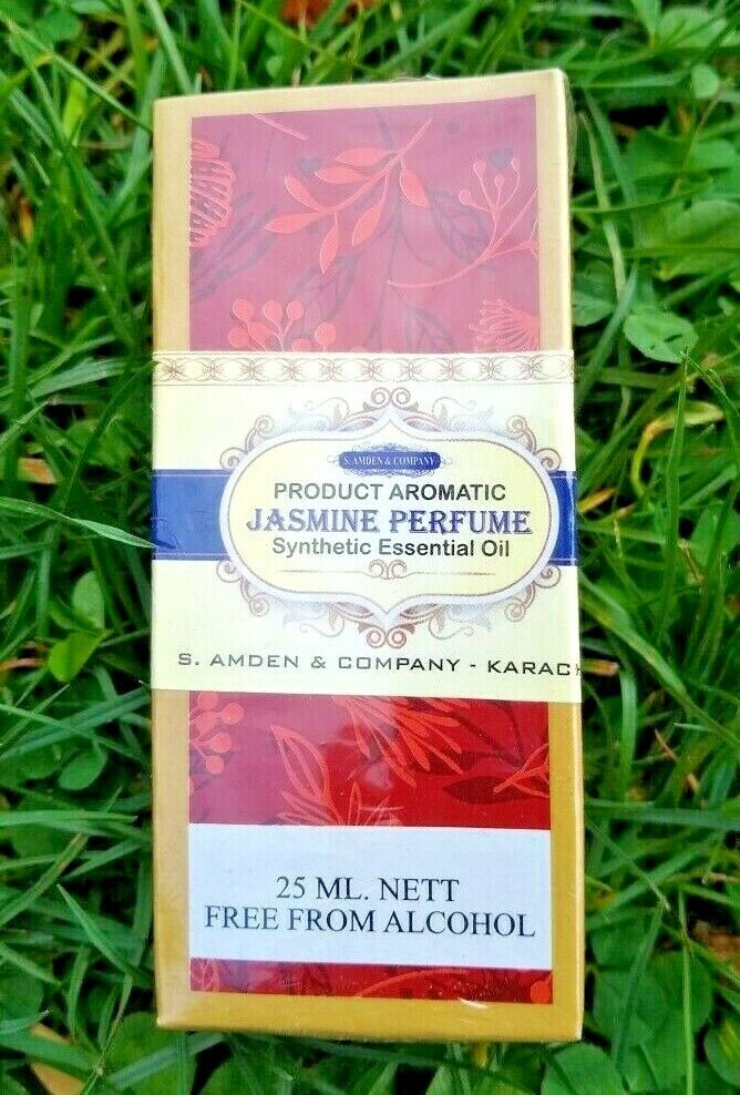JASMINE عطر الياسمين Perfume 2 BOTTLES (Alcohol Free)Oil/ Attar (Aromatic )