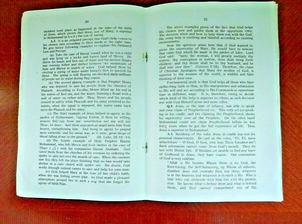 12 Copies of The Quranic Facts About Jesus (A.S) (Dawah Book) by Dr. M.H. Durrani