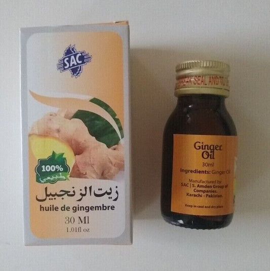 2 x 30 ml-GINGER OIL by SAC [Fast the USA Shipping] SACGO