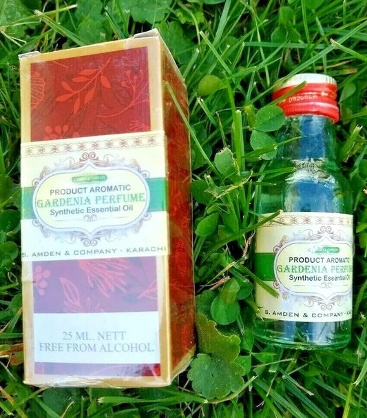 2 Bottles of GARDENIA Perfume (Alcohol Free) Oil/ Attar (Aromatic Product)