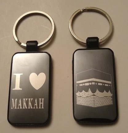 12 Pieces of I LOVE MAKKAH Key Chain #PMAKC