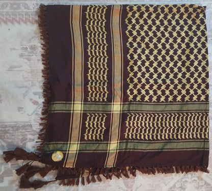 6 Pcs. of Machine Embroidery SCARF/KHEFFIYA/YASHMAGH/ROMAL# 6FHYABB