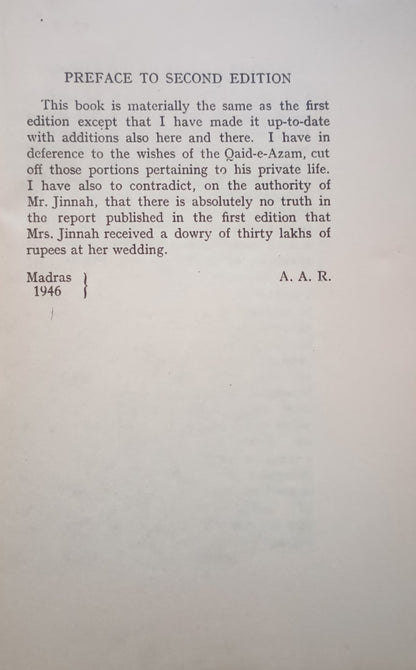 MEET MR. JINNAH by A. A. Ravoof # MMJAAR-US Fast Shipping