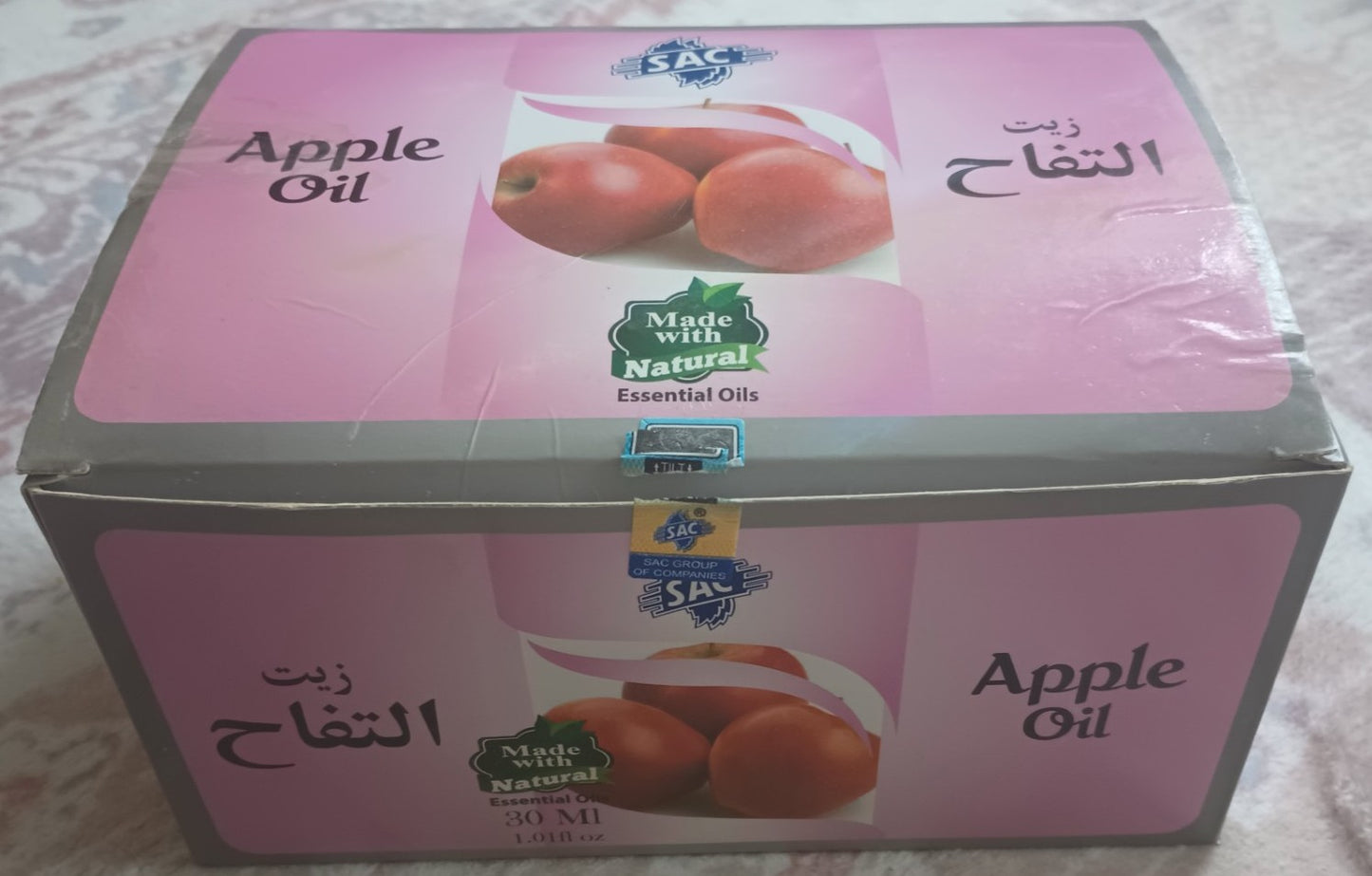 2 Bottles of 30 ml APPLE OIL 100% Natural #SACALE