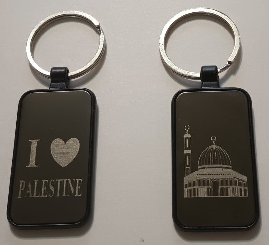 12 Pieces of I LOVE PALESTINE Key Chain #PMAKC