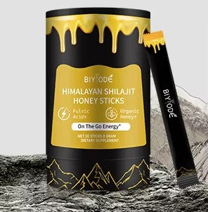 30 Sticks x 8-gram Pure Himalayan SHILAJIT Honey Sticks #JGPHHS